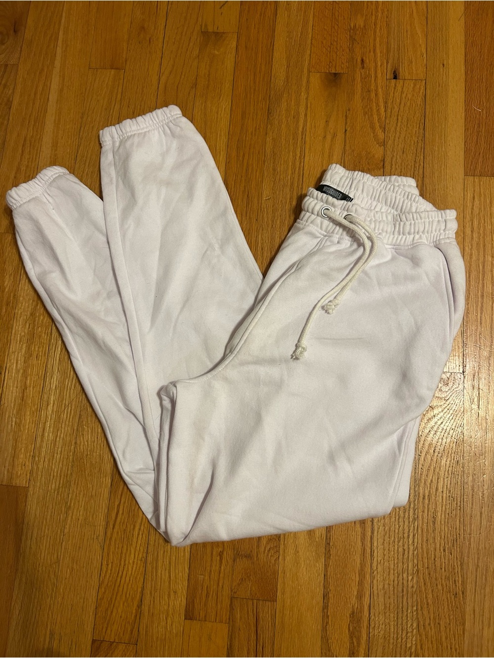 BRAND NEW: Missguided White Joggers